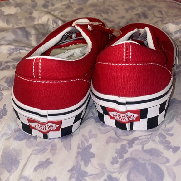 NEW Vans Red Sneaker Men’s Size 8 Women’s 9.5 - Picture 6 of 6
